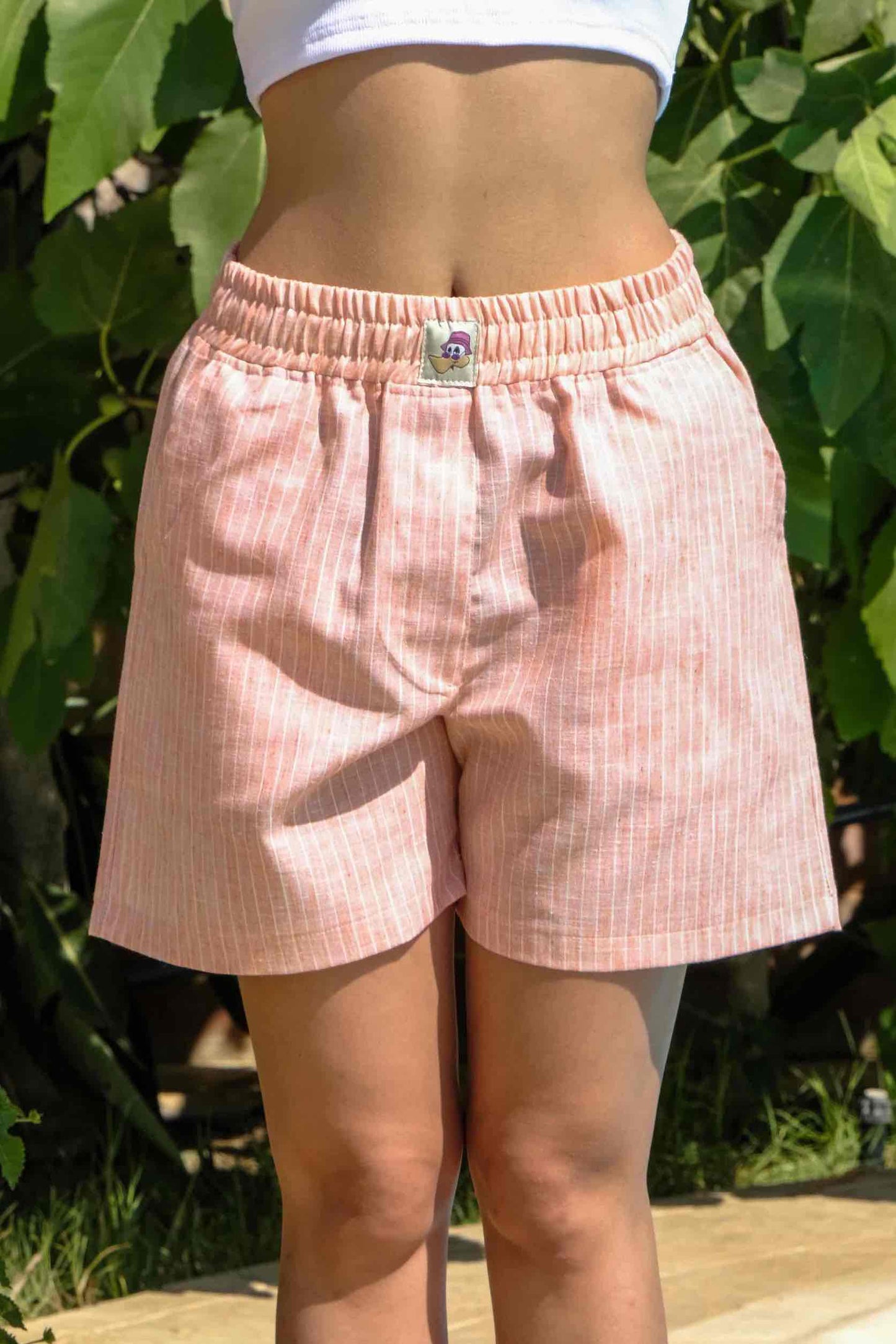 boxer shorts, but Orange