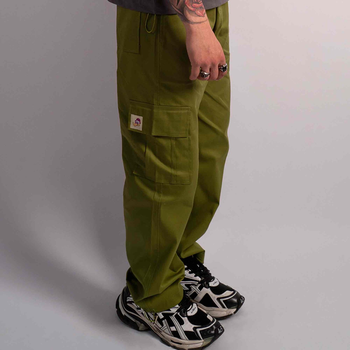cottonchutes, but Olive Green