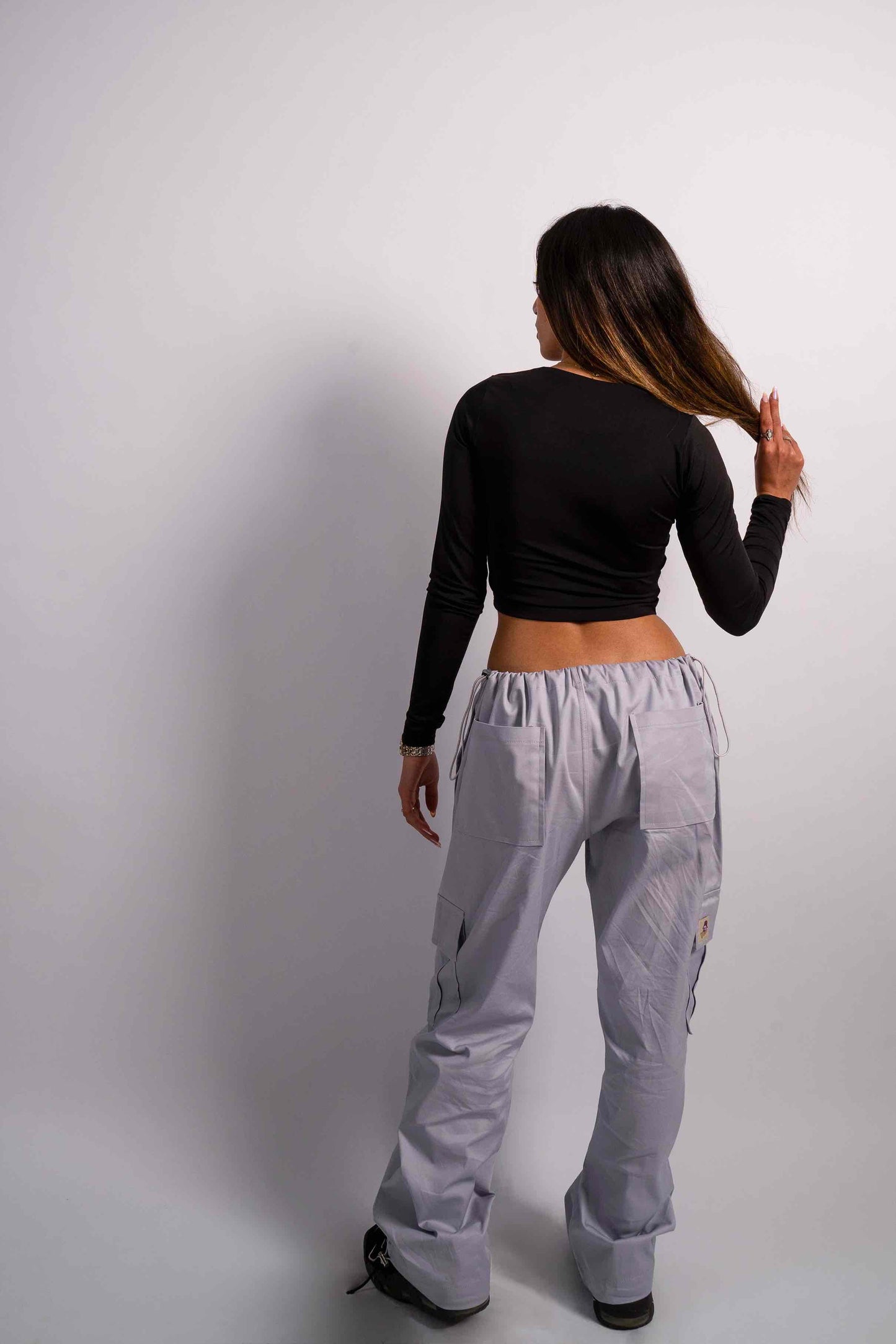 calmly cropped, but Black
