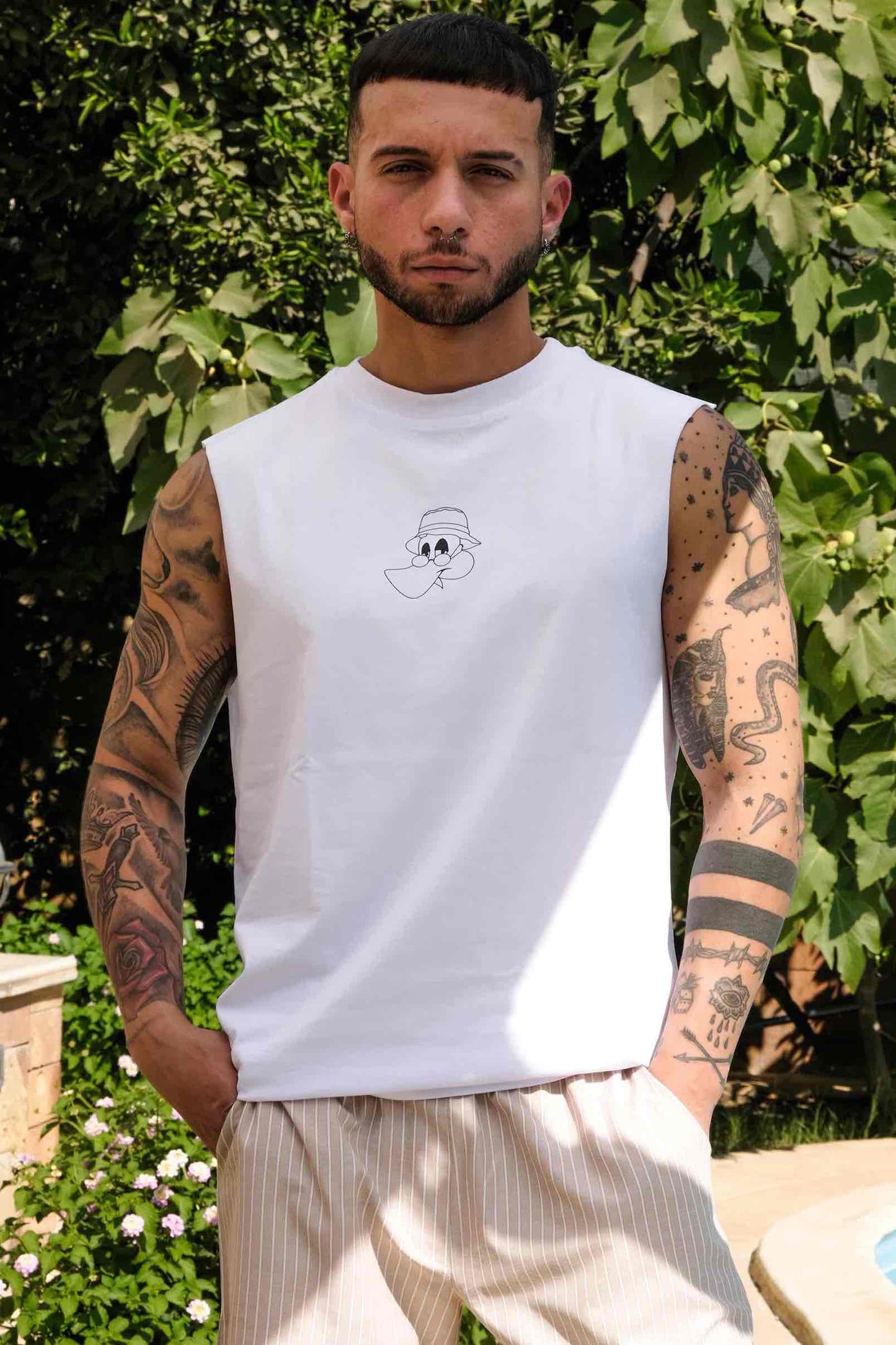 just a tank, but White
