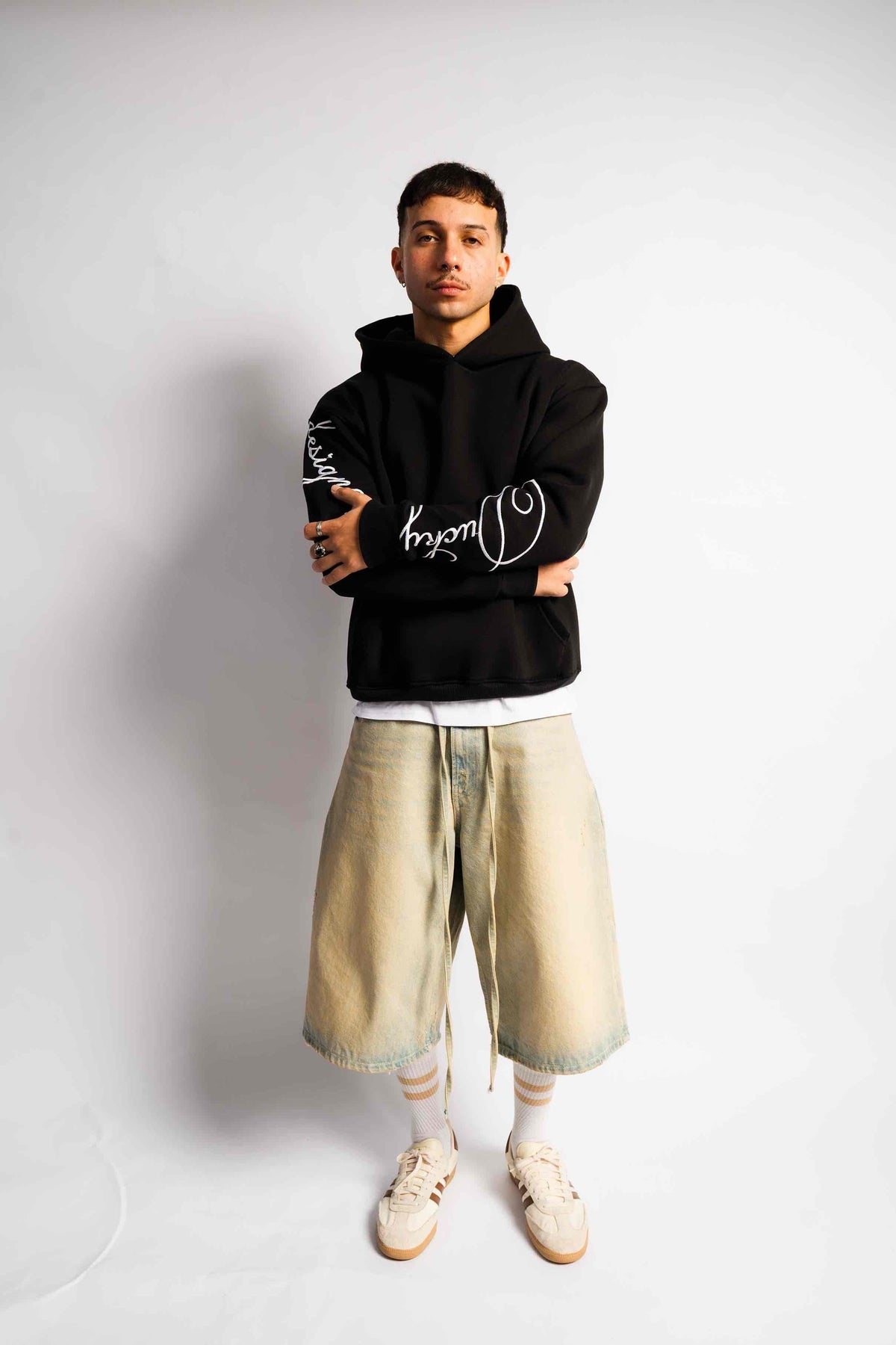 kinda basic, but pretty hoodie in Black by designedbyDucky