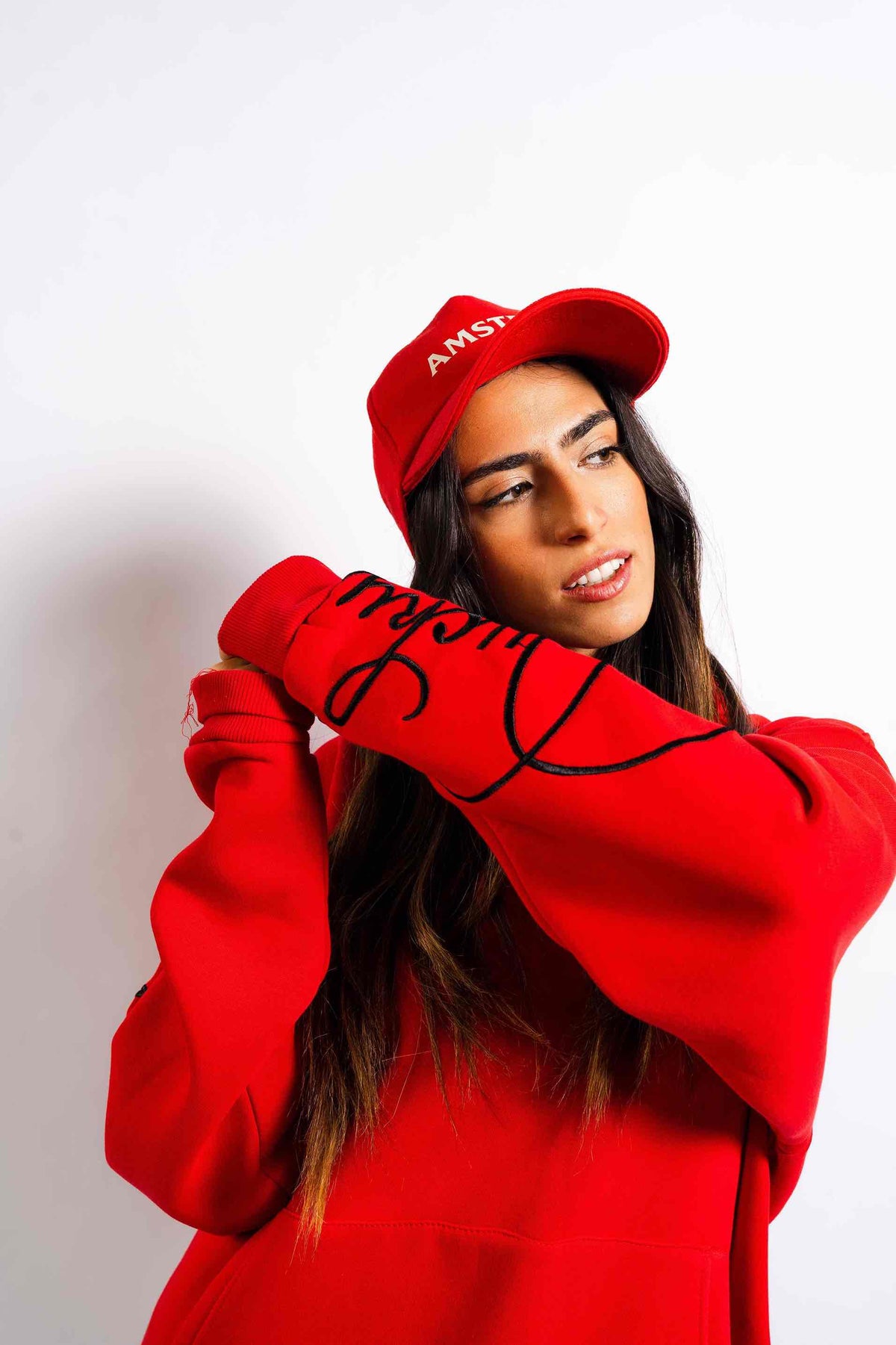 kinda basic, but pretty hoodie in Scarlet Red by designedbyDucky