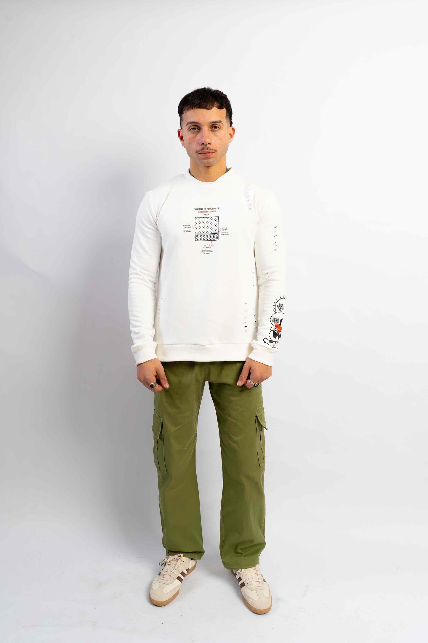 Para Palestina, but White