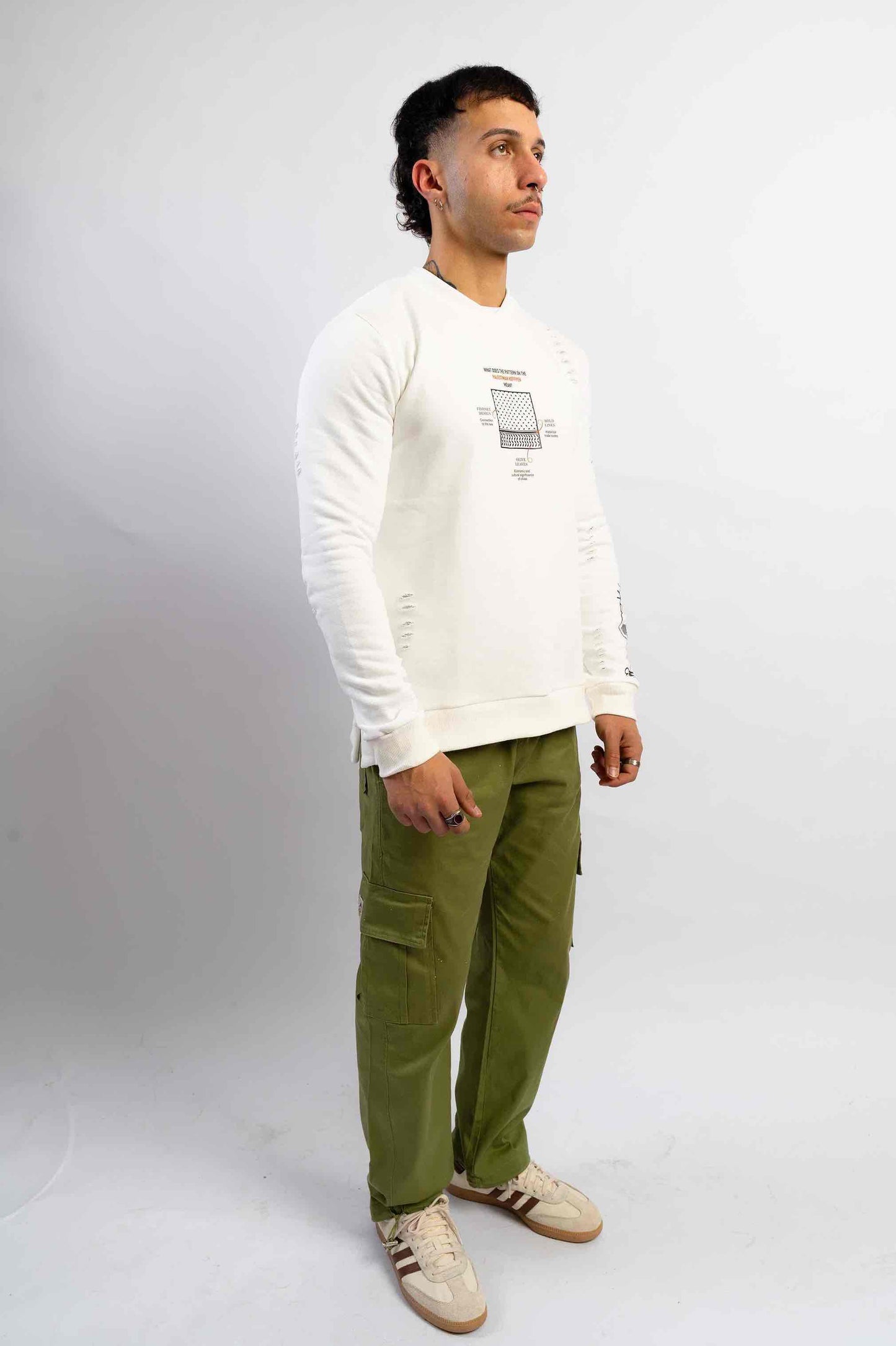 Para Palestina, but White