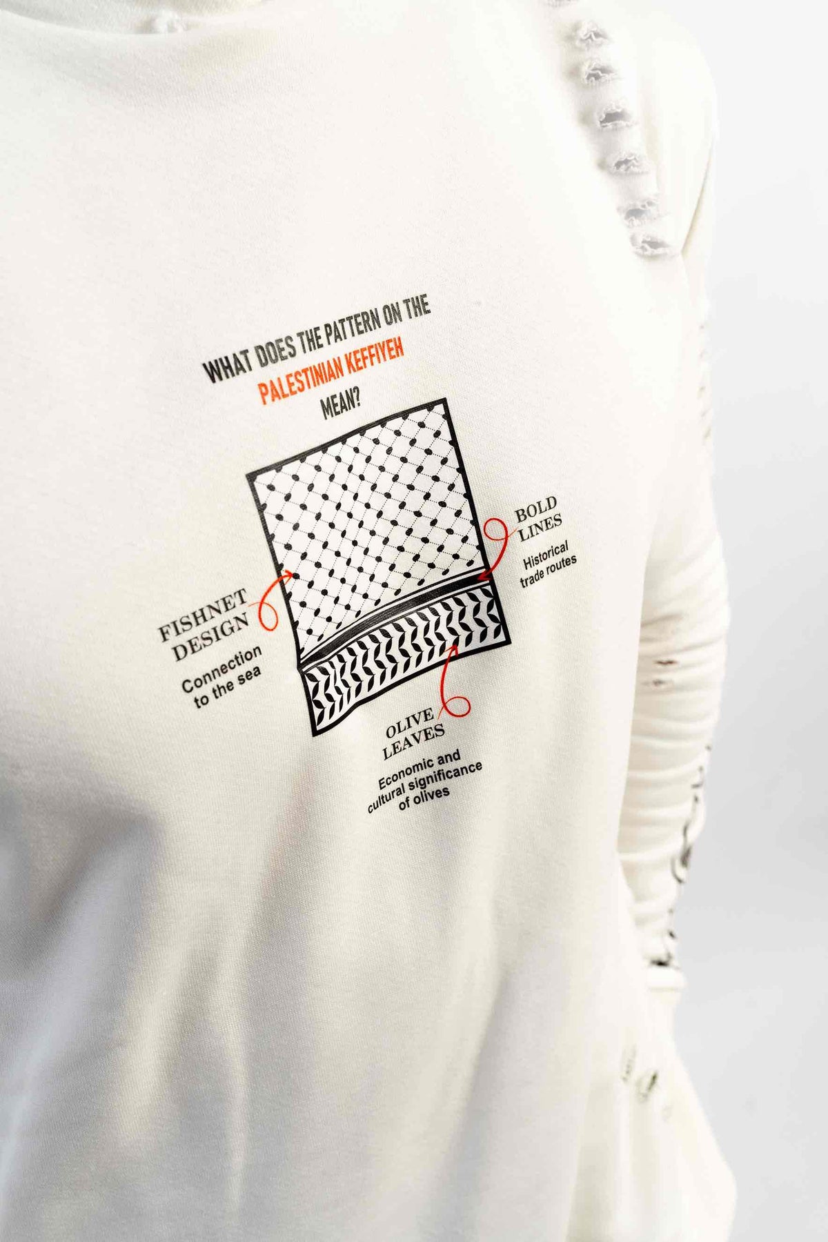 Para Palestina sweatshirt by designedbyDucky