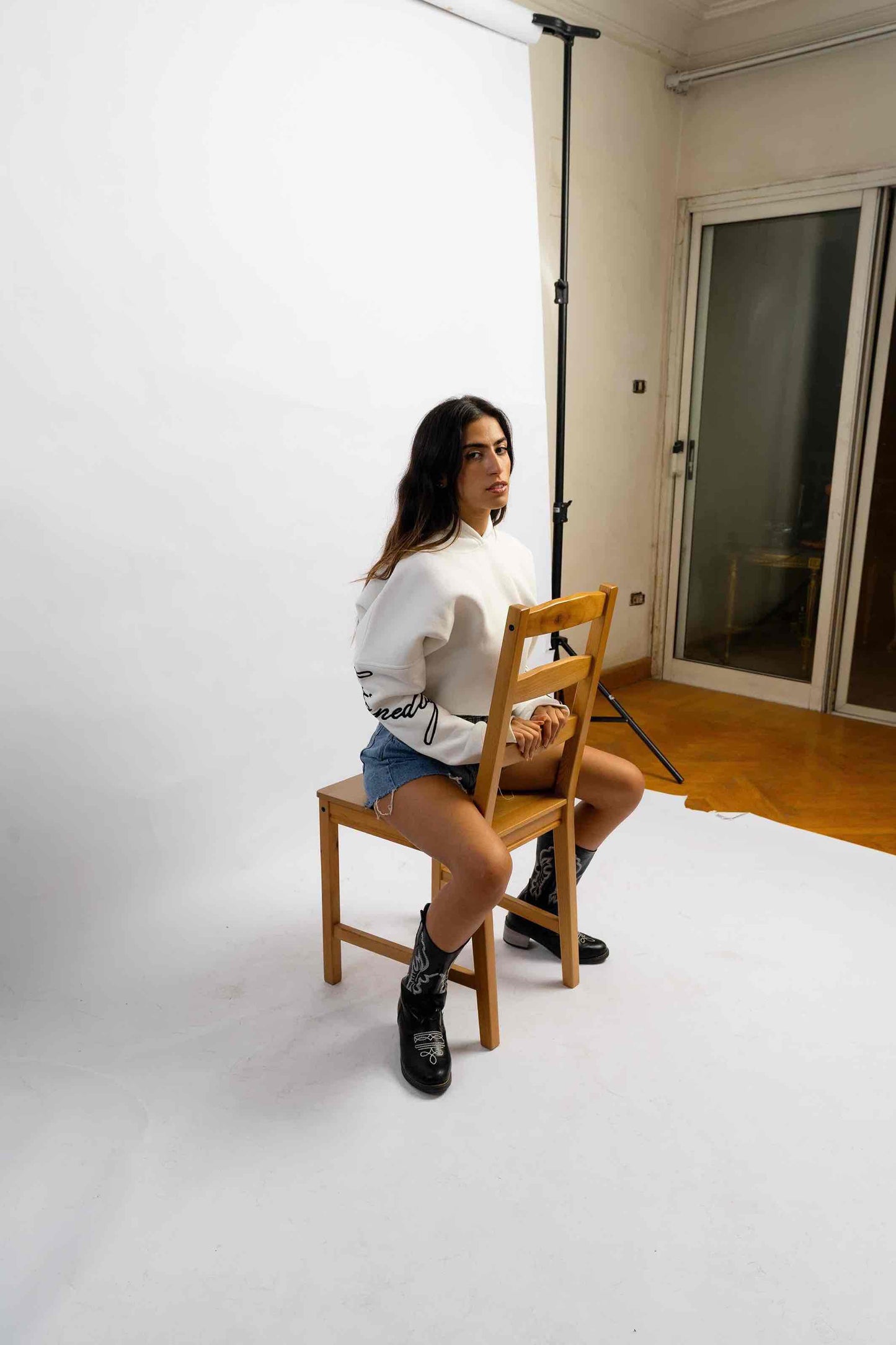 kinda basic, but cropped in White