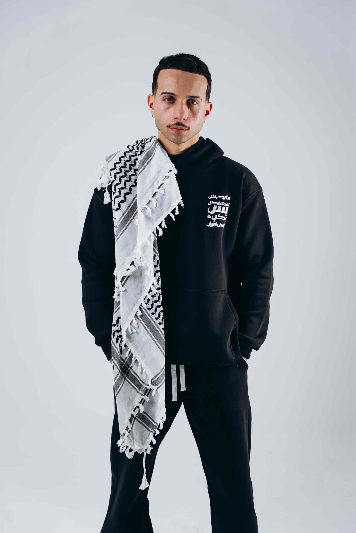 Vocal Vinyl hoodie in Black by designedbyDucky