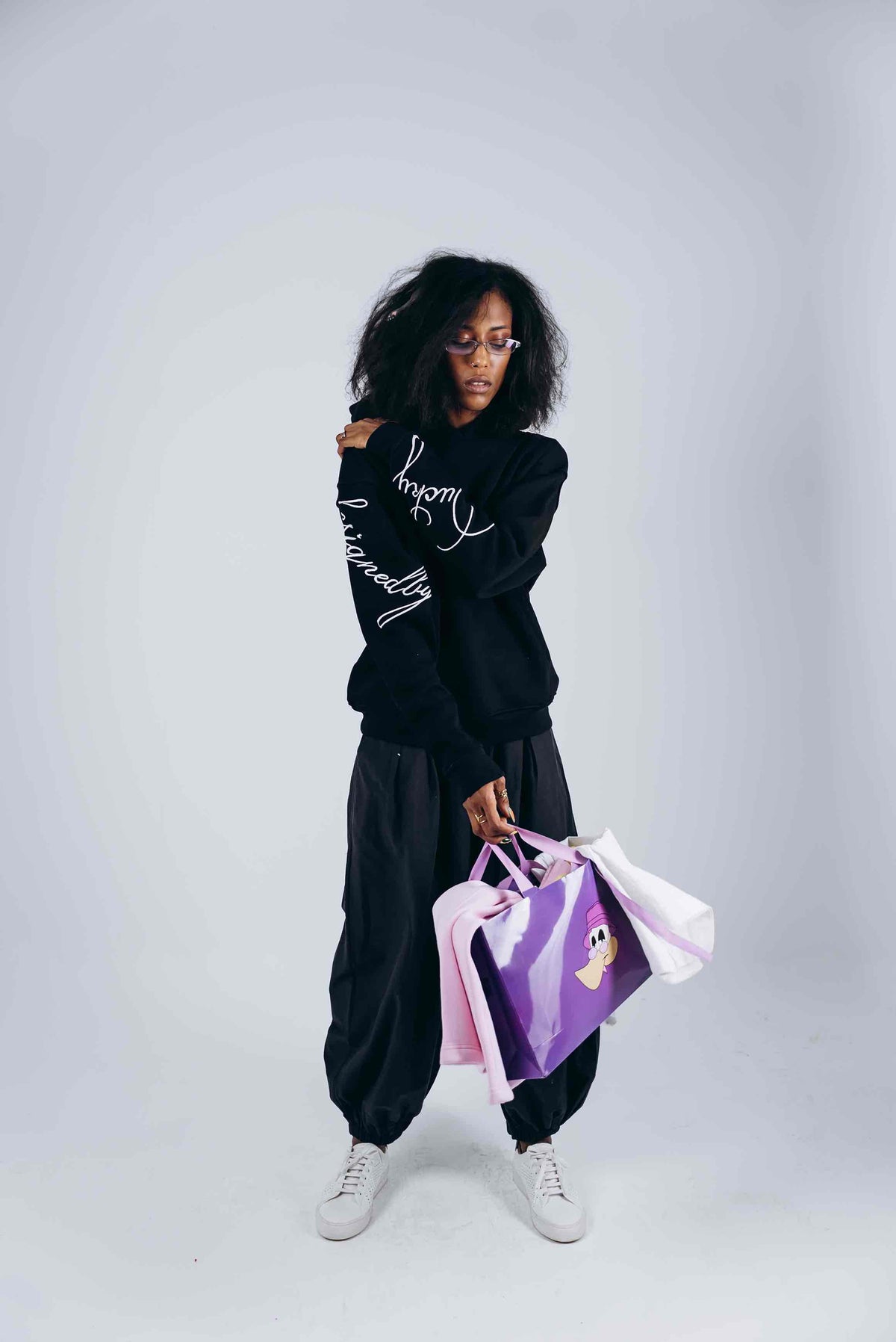 kinda basic, but pretty hoodie in Black by designedbyDucky
