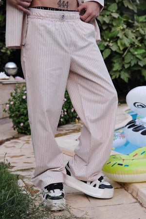 pj pants, but Nude