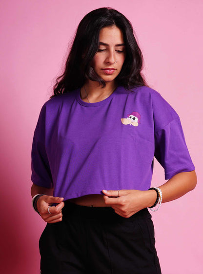 just cropped freeshipping - designedbyDucky Crop Top