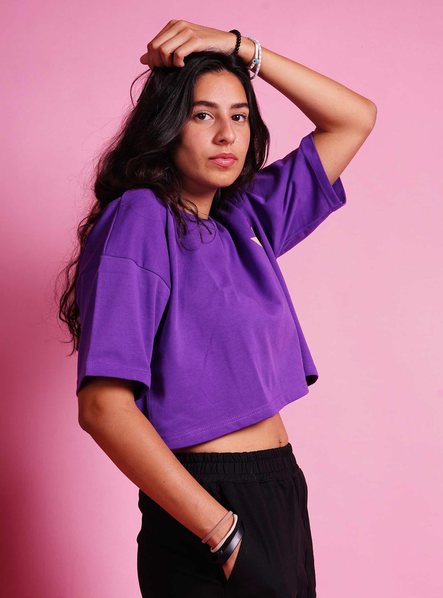 just cropped freeshipping - designedbyDucky Crop Top